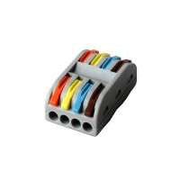 Hord Excellent Quality Insulated safe Colored Wire Connector with four holes butt PCT2-4(SPL4)