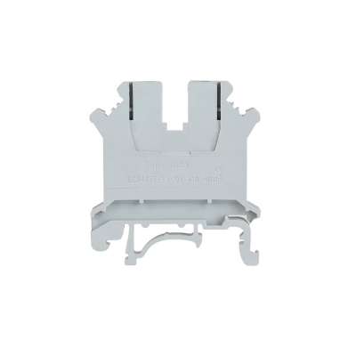 Hord Hot-selling Good Electrical Conductivity Gray Plastic Screw Guide Rail Type Terminal Block UK5N