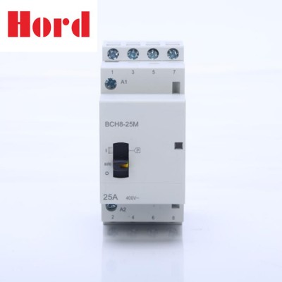 Factory Supply BCH8-16-25A 4P Manual Operation Household Contactor