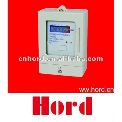 DEM091PC SINGLE PHASE ELECTRONIC PREPAYMENT FRONT BOARD INSTALLED ACTIVE ENERGY METER