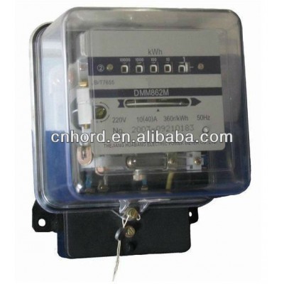 DD862M Single Phase Impulse Electromechanical Energy Meter