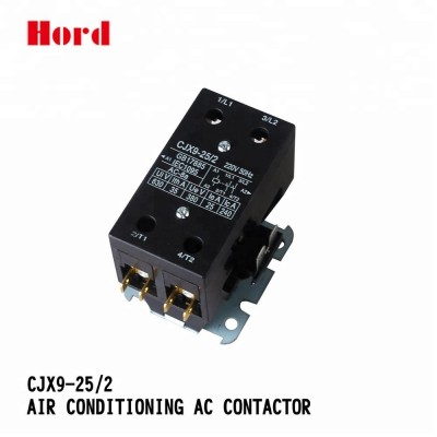 Hot Product CJX9 Series 2P AC Air Conditioning Contactor CJX9-25/2