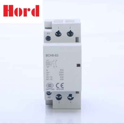 High Quality BCH8-32-63A 2P Household Contactor for Mechanical Exhaust System