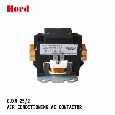 CJX9 Series Definite Purpose AC Contactor for Air Conditioner CJX9-25/2