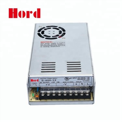 Universal Type S-400-12 Single Output 36V 10A Switch Mode Power Supply