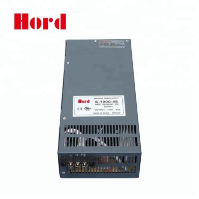 S-1000-48 CCTV 48V 10A Single Output Switching Power Supply