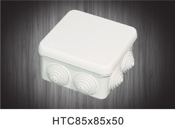 The most popular outdoor IP65 junction box HTC85X85X50