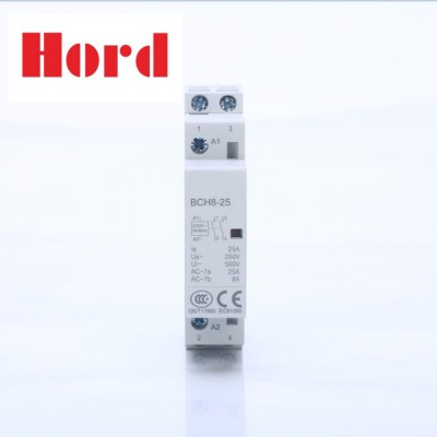 Wide Application BCH8-16-25A 2P Household Contactor for Long-range Control