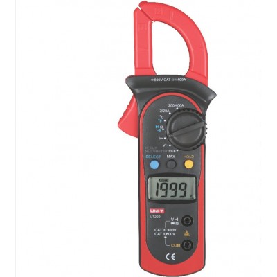 UT202 Series Entry Level Data Hold Digital Clamp Meter with K-type Thermocouple