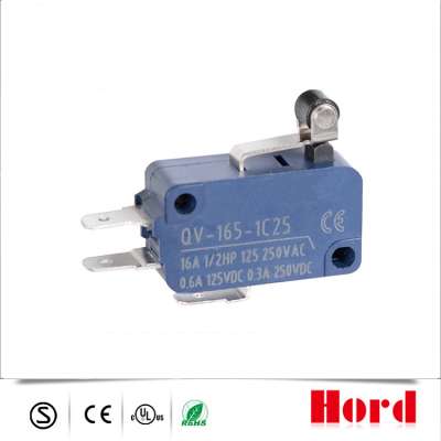 High Quality Short Hinge Roller Lever Snap Action Micro switch for Game Machine