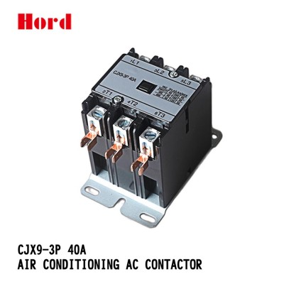 CJX9 Series Three Phase AC Contactor CJX9-3P-40A for Air Conditioner