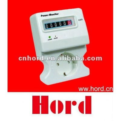 DEM352 single phase electronic Socket installed active energy meter