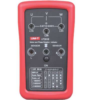 UT261 Series Phase Sequence and Motor Rotation Indicators for Measuring AC Voltage