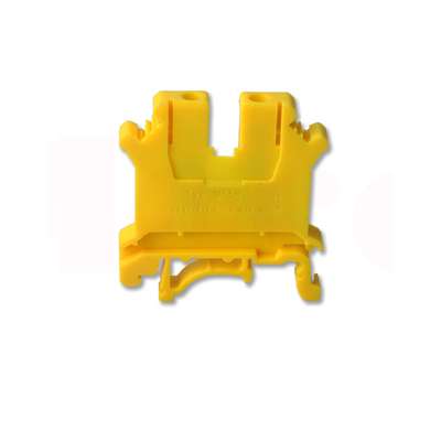 Hord Strong and Durable Yellow Plastic Screw Terminal Block UK5N